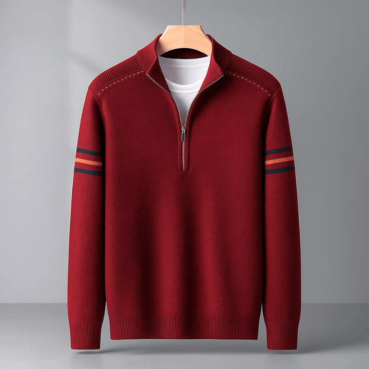 George™ - Pullover Moderno com Meio Zíper