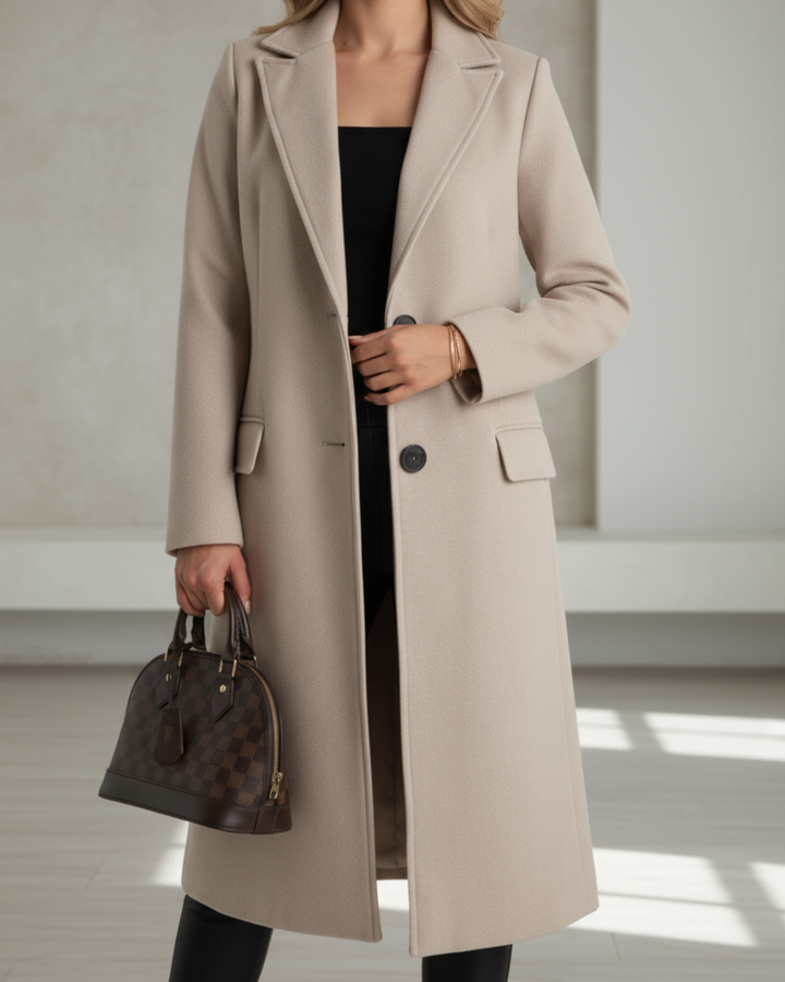 Taylor™ | Elegant design long cashmere coat