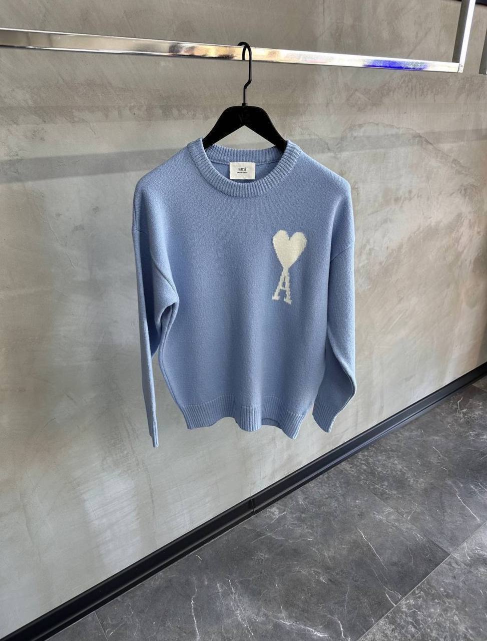 Ami Swetashirt Baby Blue