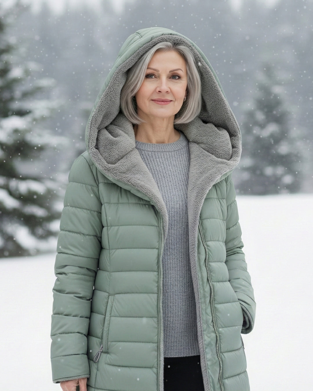 Daisy™ - Casaco acolchoado com forro polar