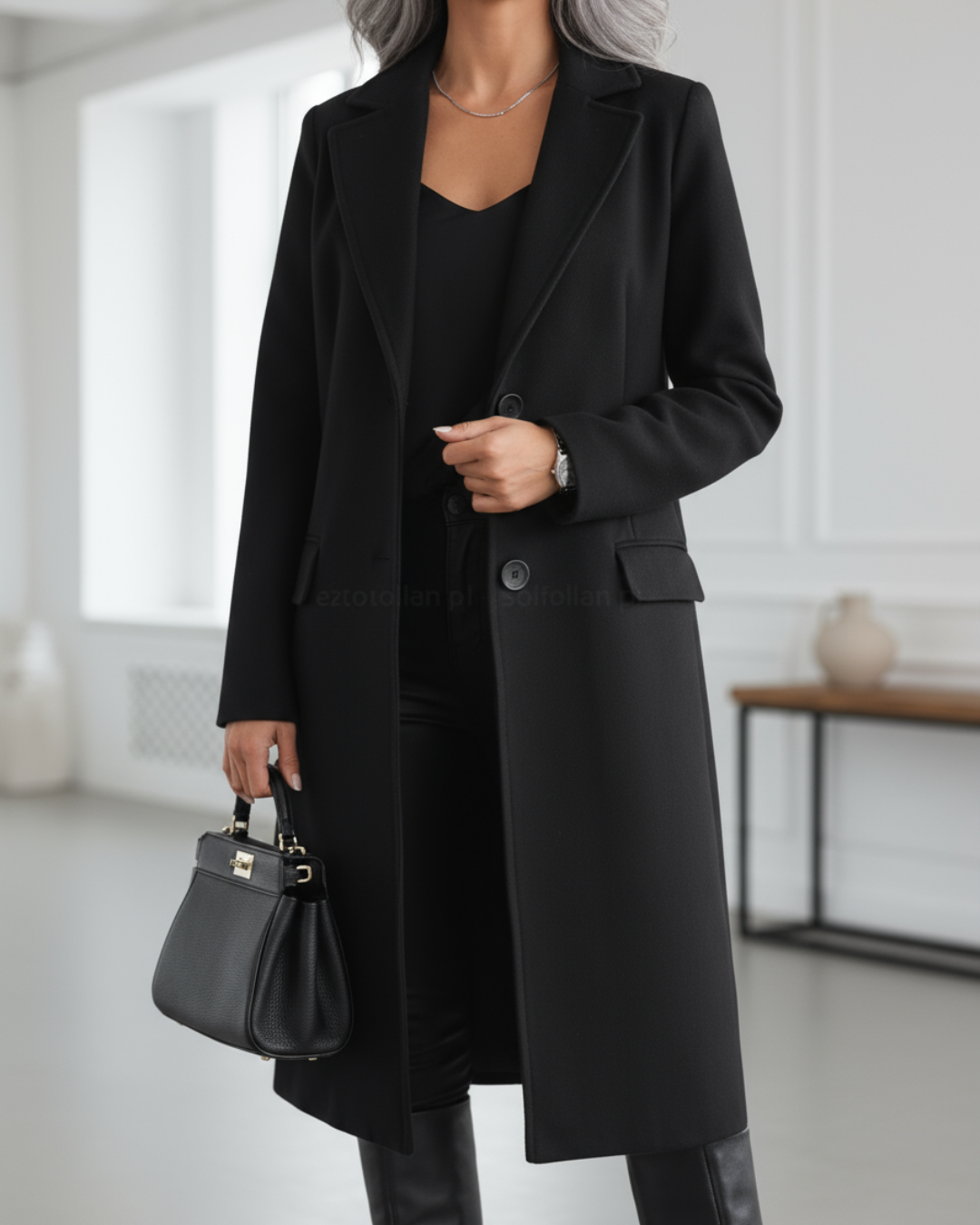 Taylor™ | Elegant design long cashmere coat
