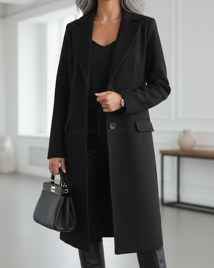 Taylor™ | Elegant design long cashmere coat