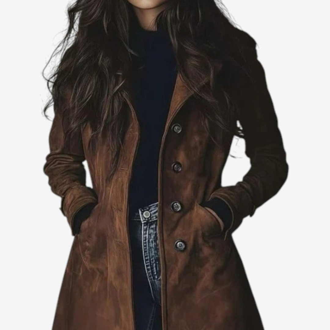 Astrid™ - Casaco Comprido Elegante