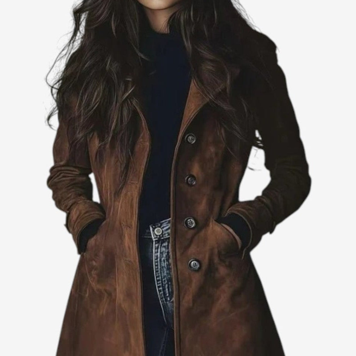 Astrid™ - Casaco Comprido Elegante