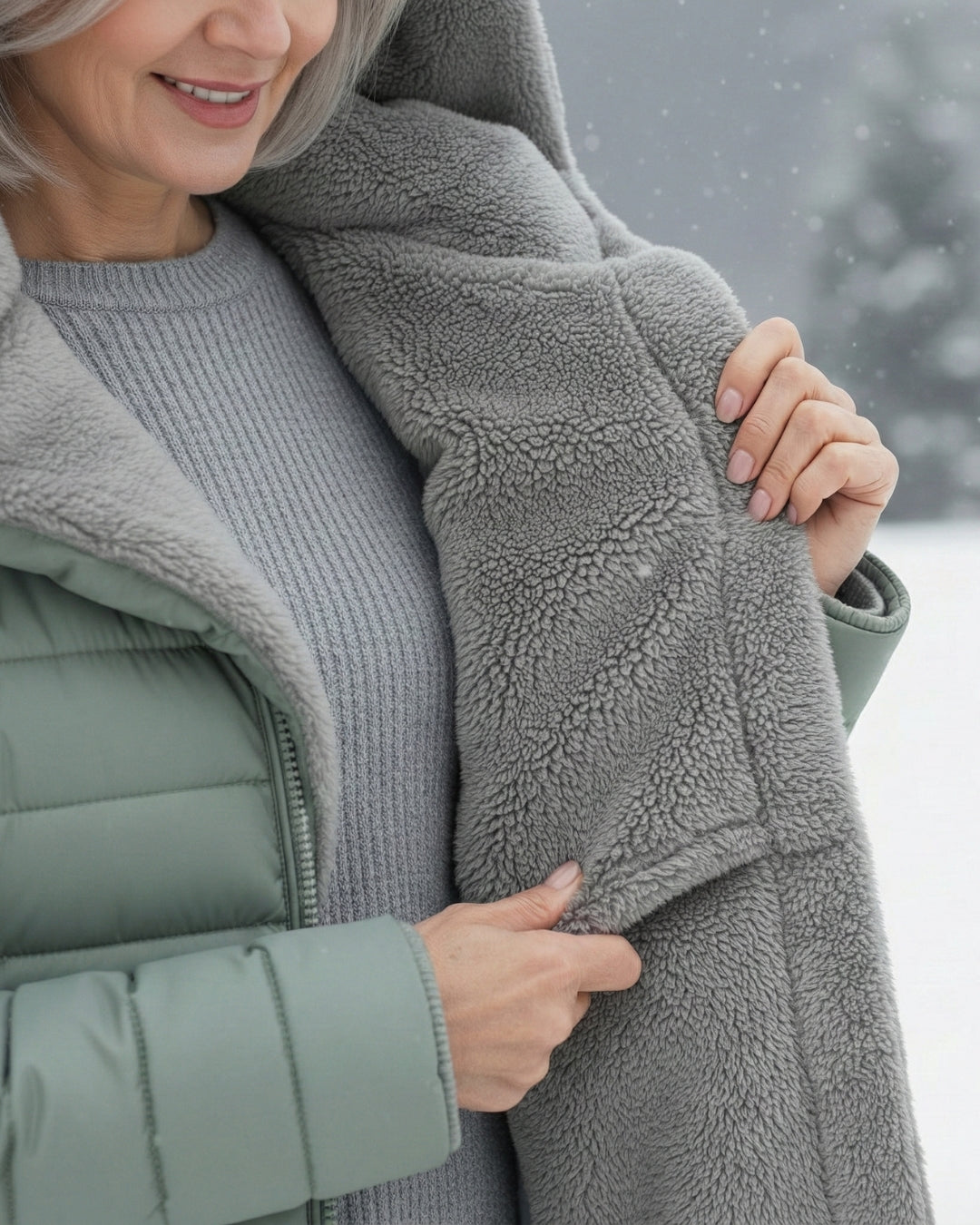 Daisy™ - Casaco acolchoado com forro polar