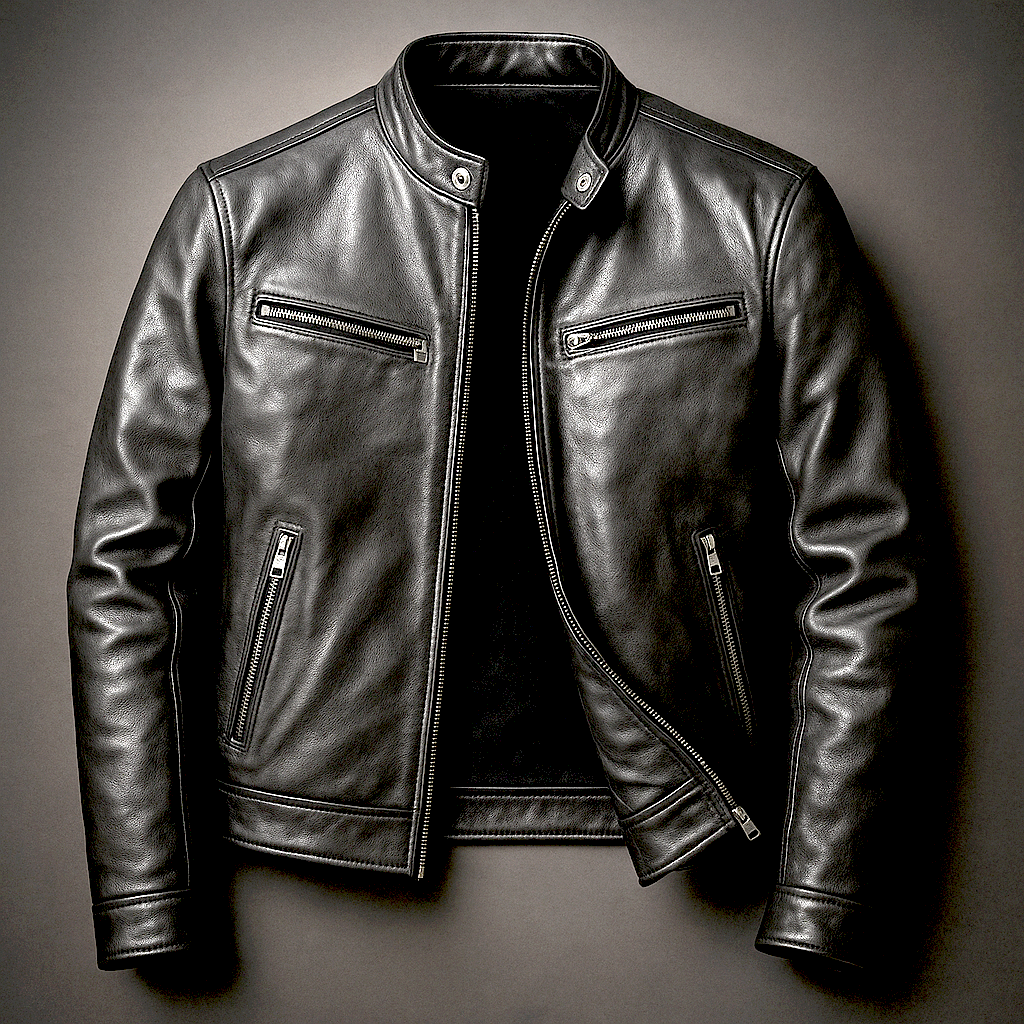 HAWTHORNE™ - CASACO DE COURO VINTAGE
