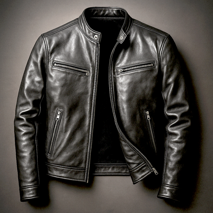 HAWTHORNE™ - CASACO DE COURO VINTAGE