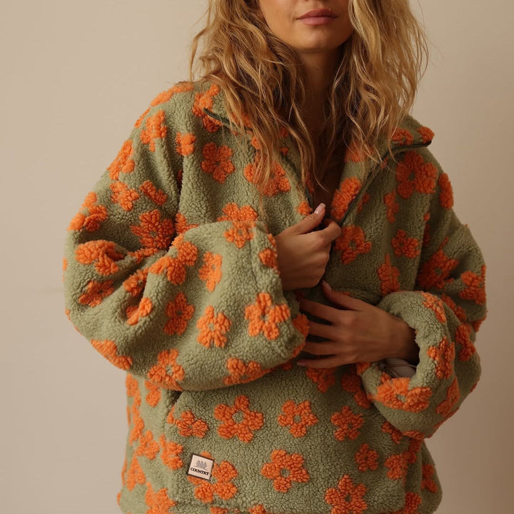 Daisy™ | Pullover de lã polar Bloom