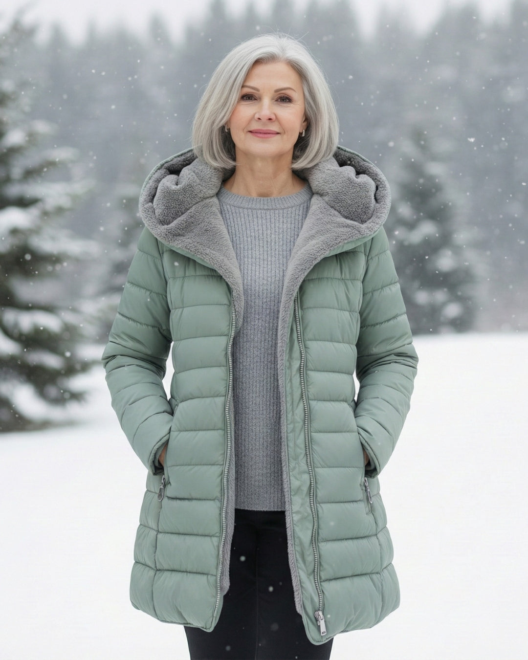 Daisy™ - Casaco acolchoado com forro polar