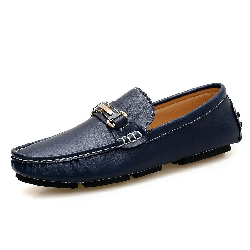Mocassins de pele natural