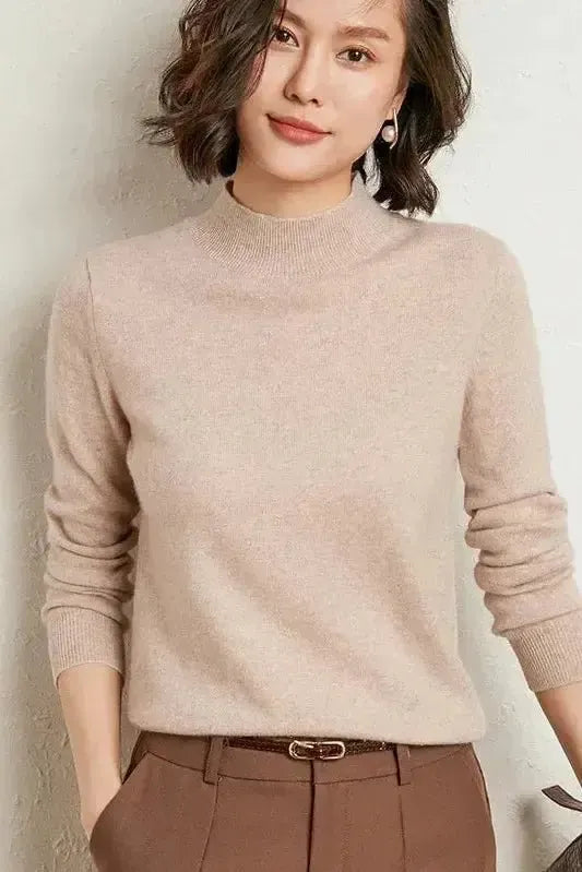 Agnès | Camisola de caxemira luxuosa