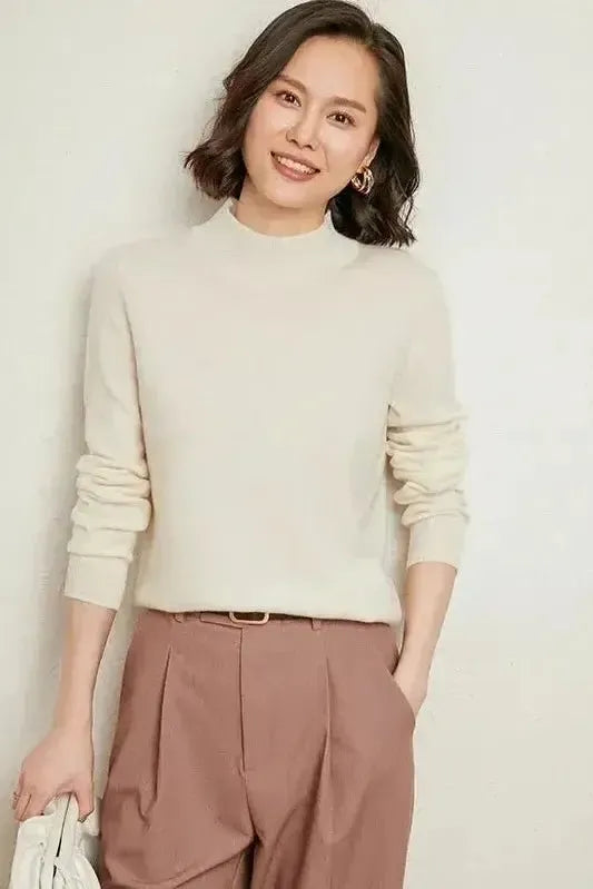Agnès | Camisola de caxemira luxuosa