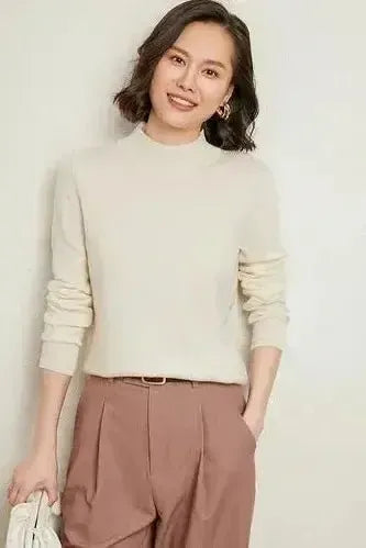 Agnès | Camisola de caxemira luxuosa
