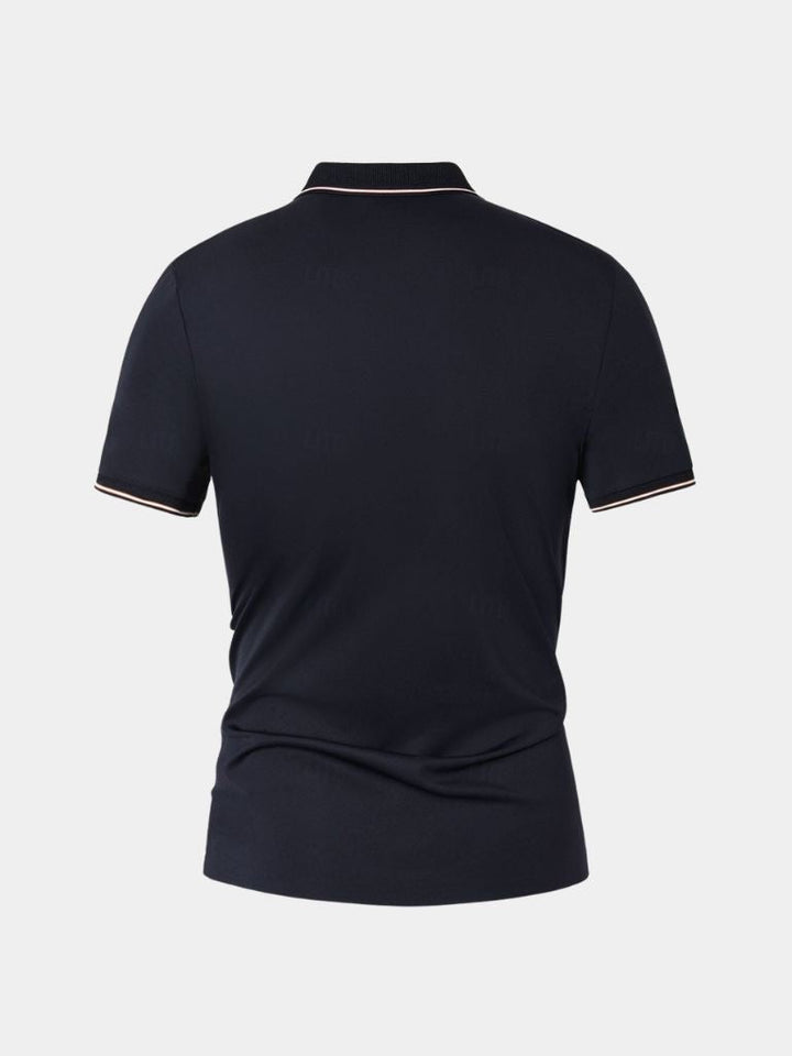 Anders™ | Polo Trim Meia-Noite
