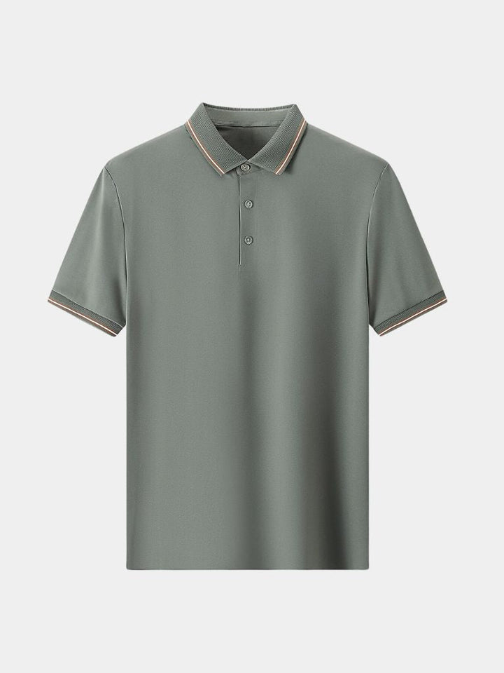 Anders™ | Polo Trim Meia-Noite
