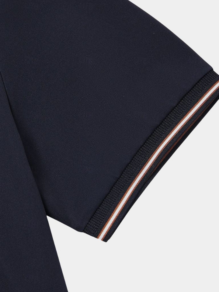Anders™ | Polo Trim Meia-Noite