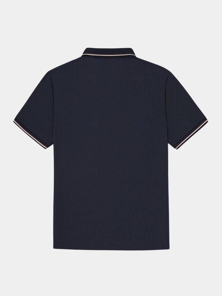 Anders™ | Polo Trim Meia-Noite