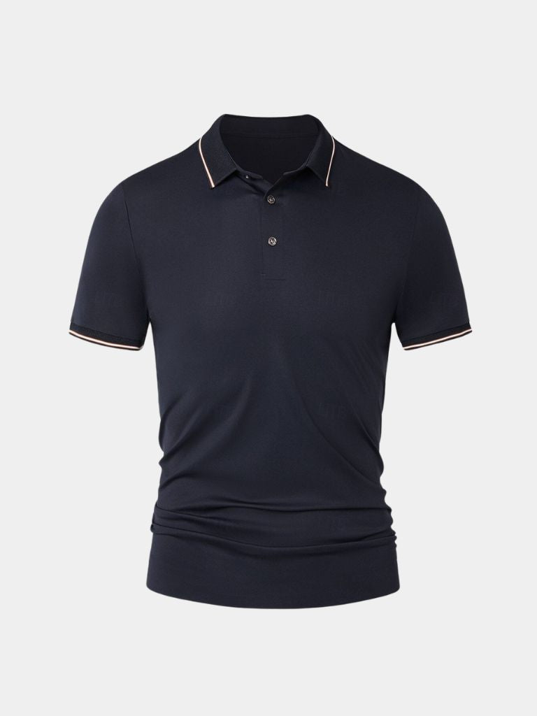 Anders™ | Polo Trim Meia-Noite