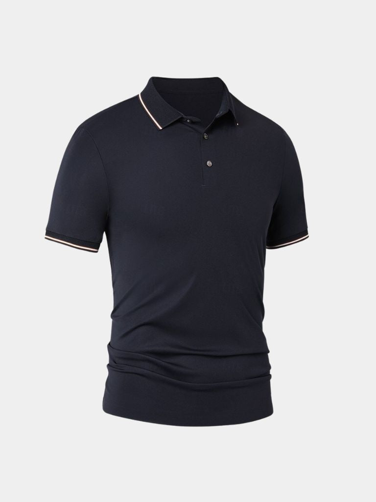 Anders™ | Polo Trim Meia-Noite
