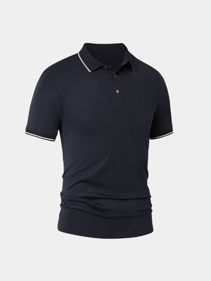 Anders™ | Polo Trim Meia-Noite