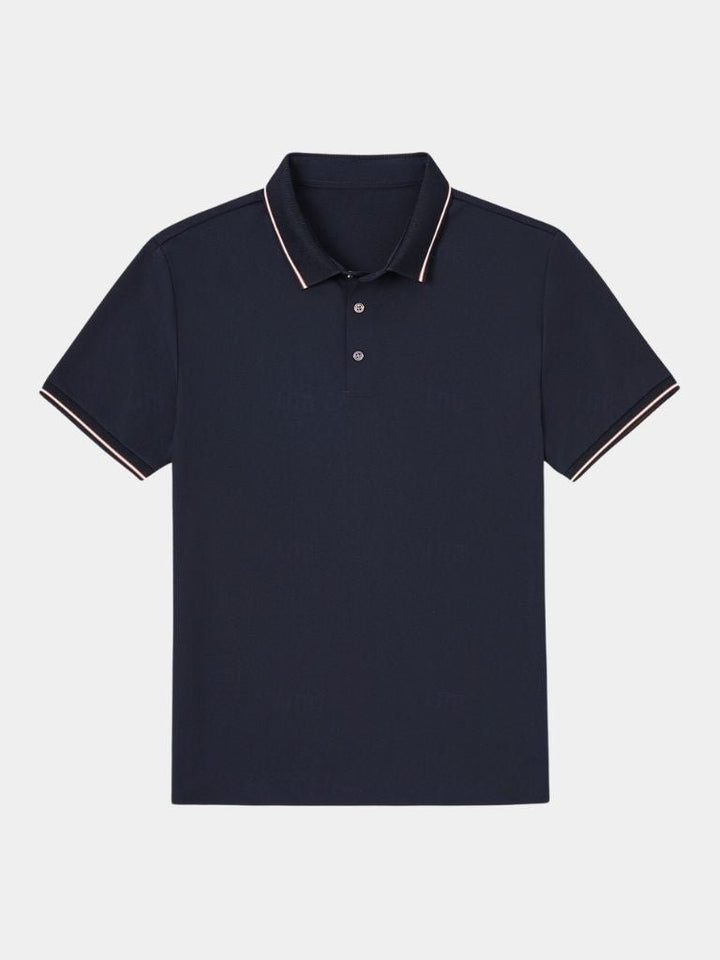 Anders™ | Polo Trim Meia-Noite