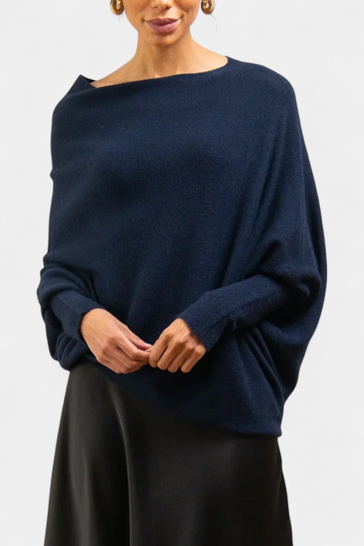 Andrea | Sweatshirt com Ombros Descaídos