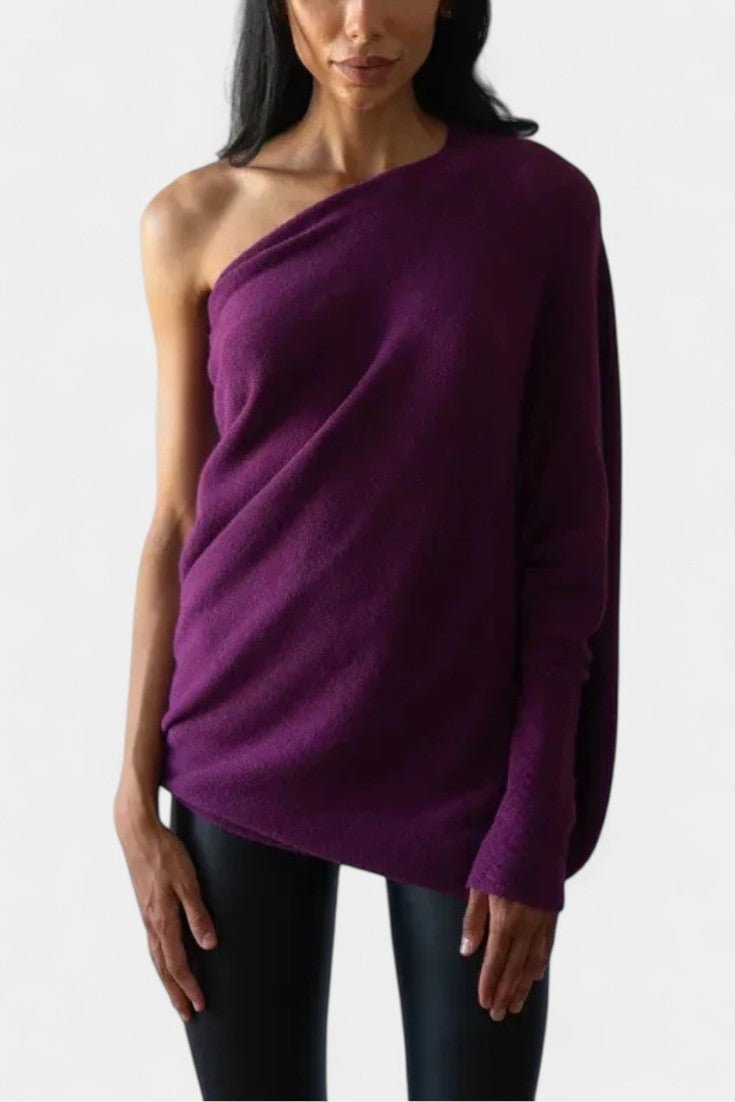 Andrea | Sweatshirt com Ombros Descaídos