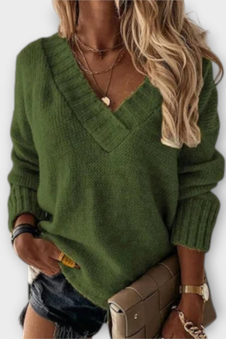 Aneta | V-Neck Pullover