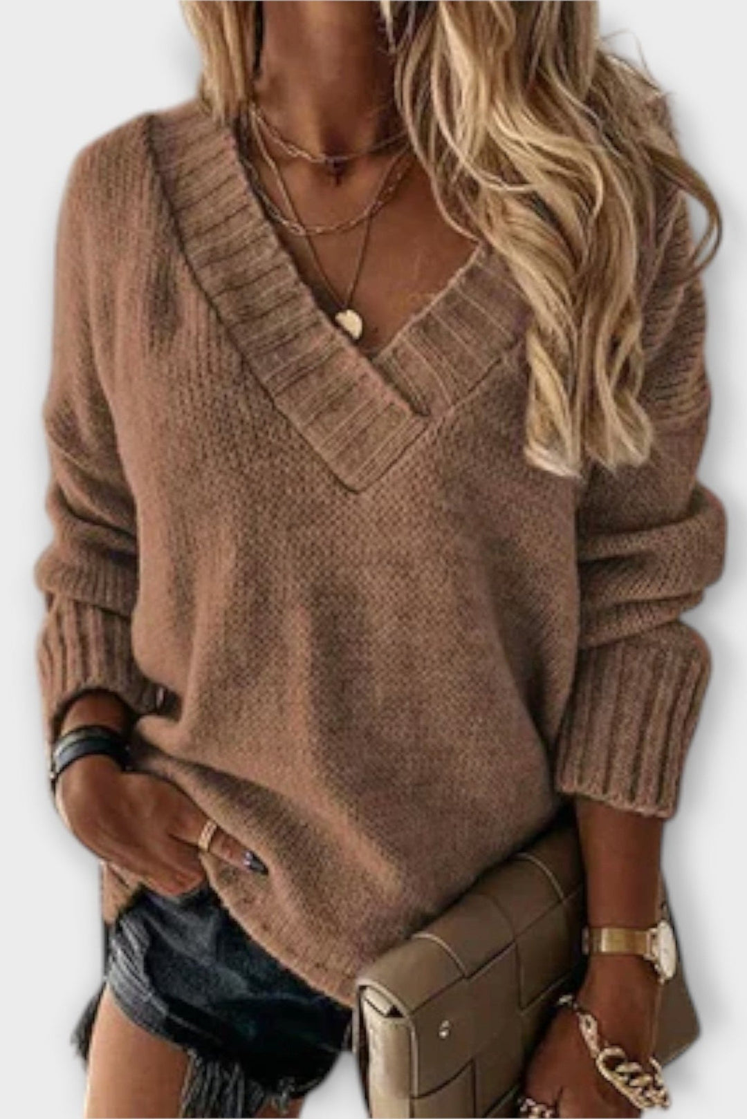 Aneta | V-Neck Pullover