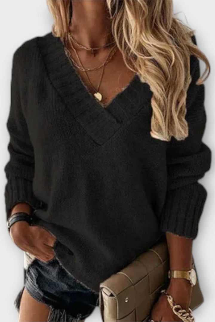 Aneta | V-Neck Pullover