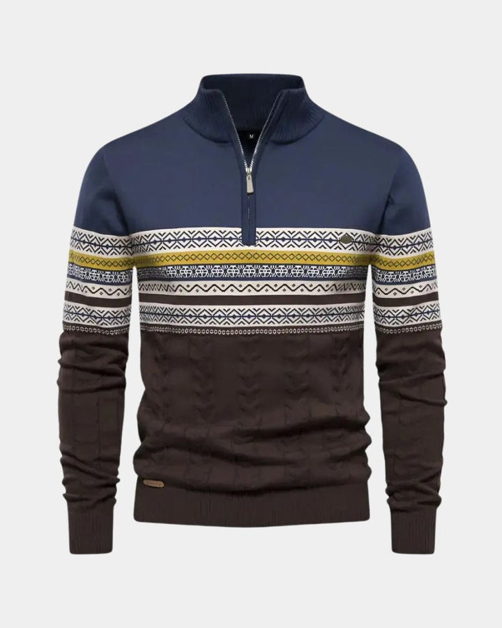 Antón™ | Polo com fecho de correr
