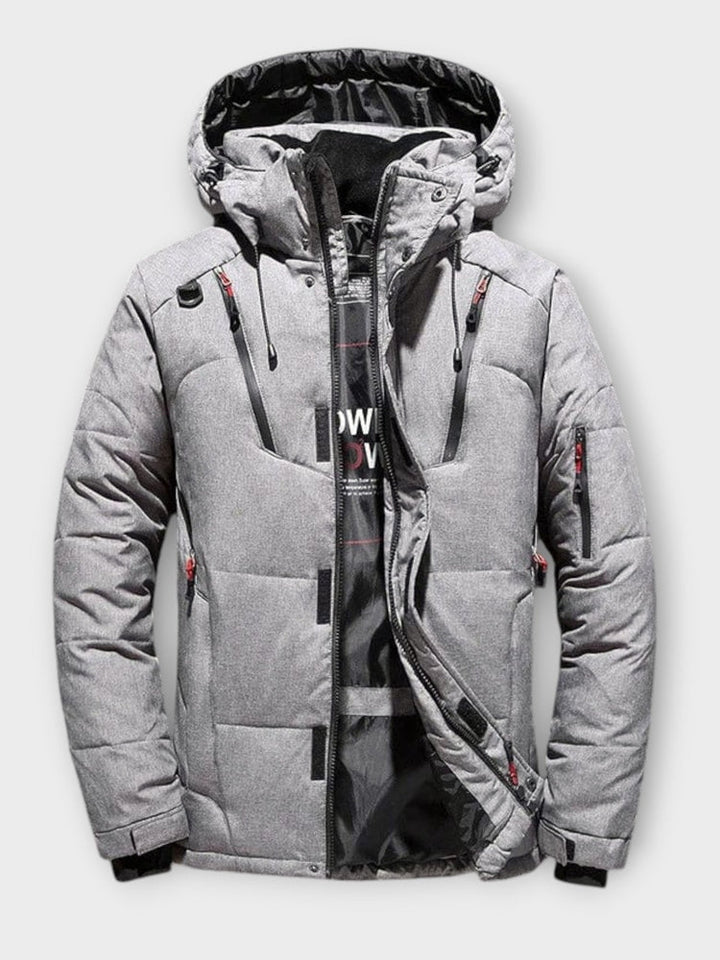 Arktis Pro™ | Parka de Inverno Monocromática para Homem