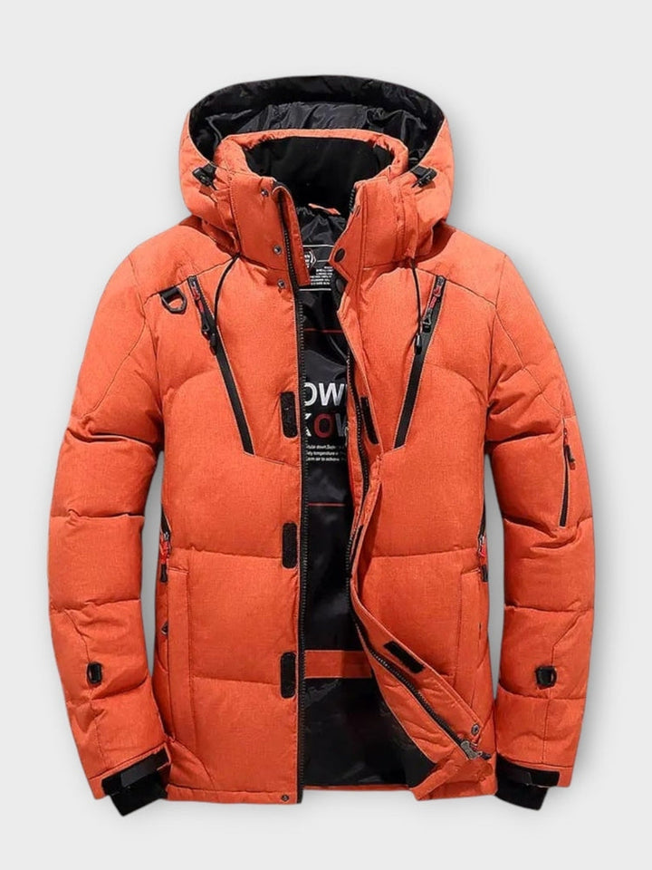 Arktis Pro™ | Parka de Inverno Monocromática para Homem