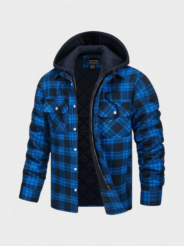 Asger™ | Casaco masculino quente de lã premium