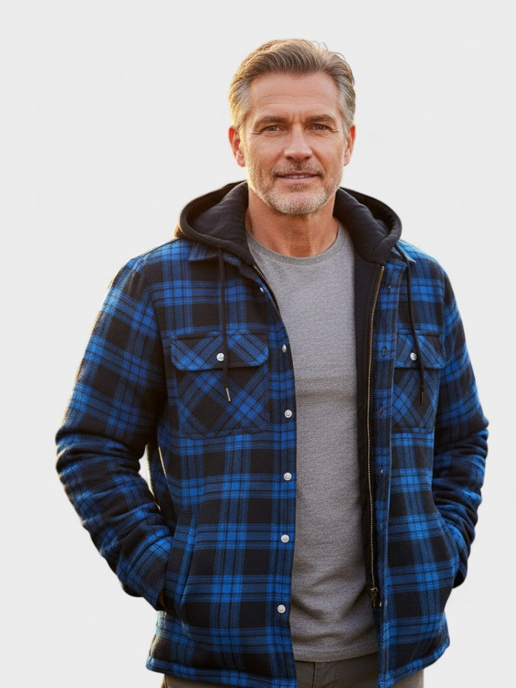 Asger™ | Casaco masculino quente de lã premium