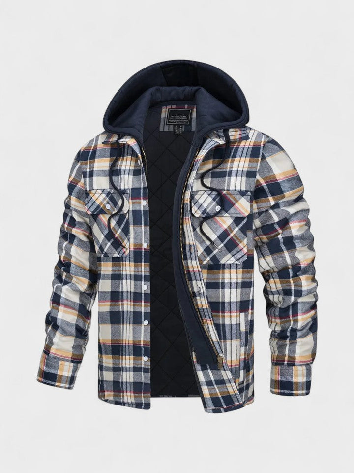 Asger™ | Casaco masculino quente de lã premium