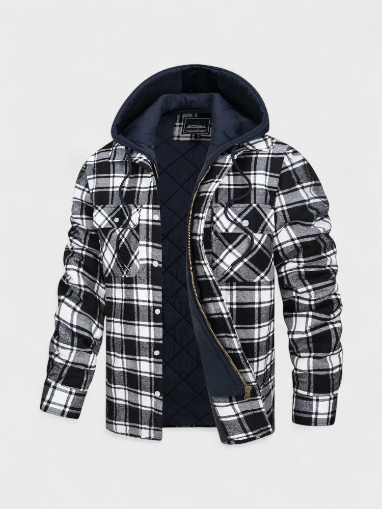 Asger™ | Casaco masculino quente de lã premium