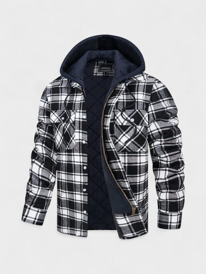 Asger™ | Casaco masculino quente de lã premium