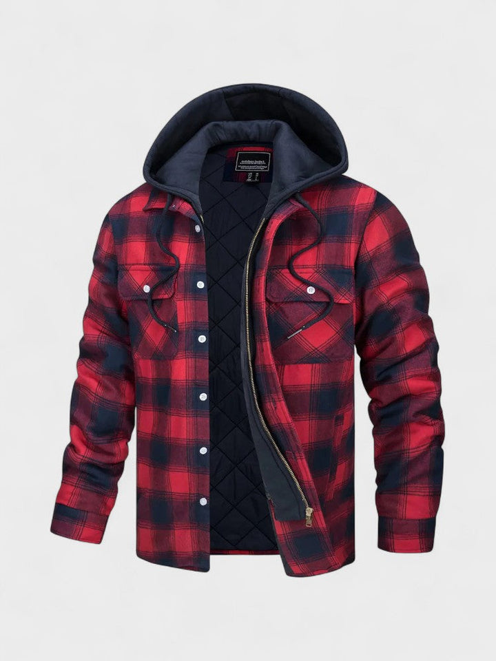 Asger™ | Casaco masculino quente de lã premium