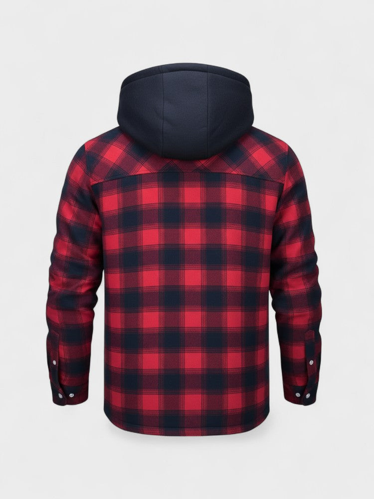 Asger™ | Casaco masculino quente de lã premium