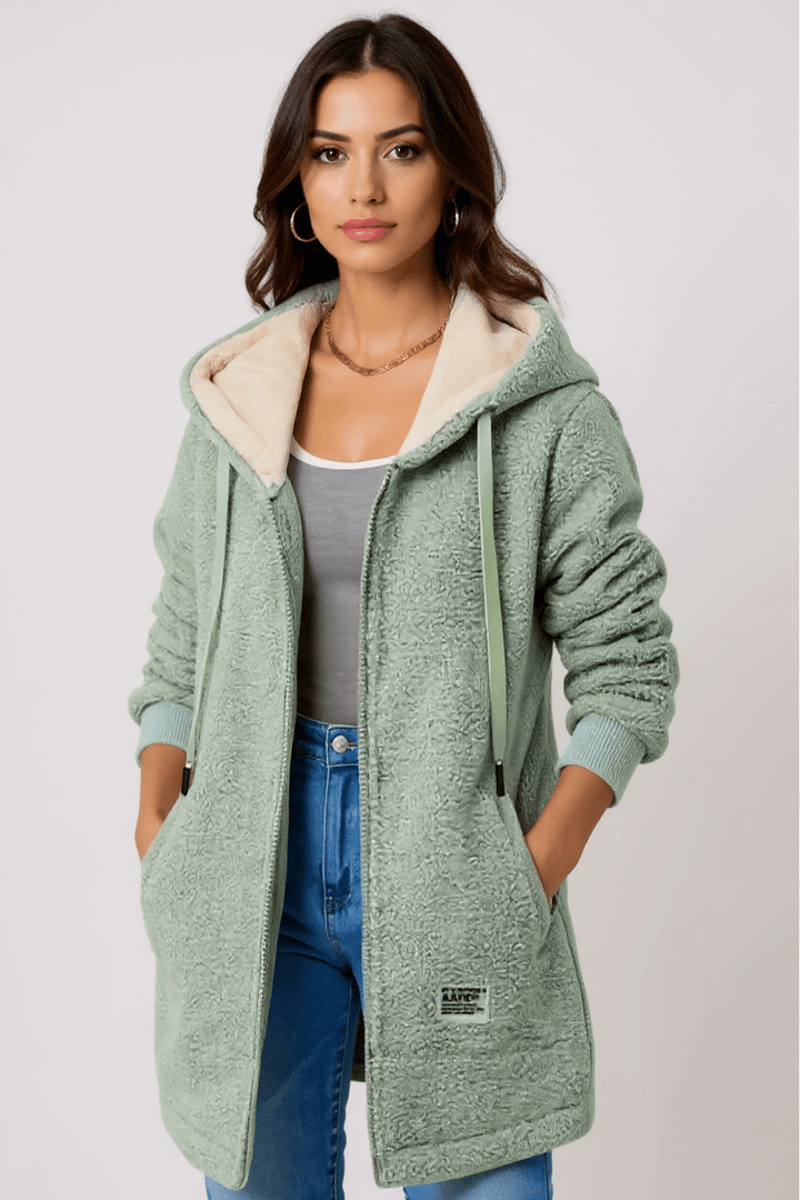 Birgitta™ | Cozy Nordic design fleece jacket