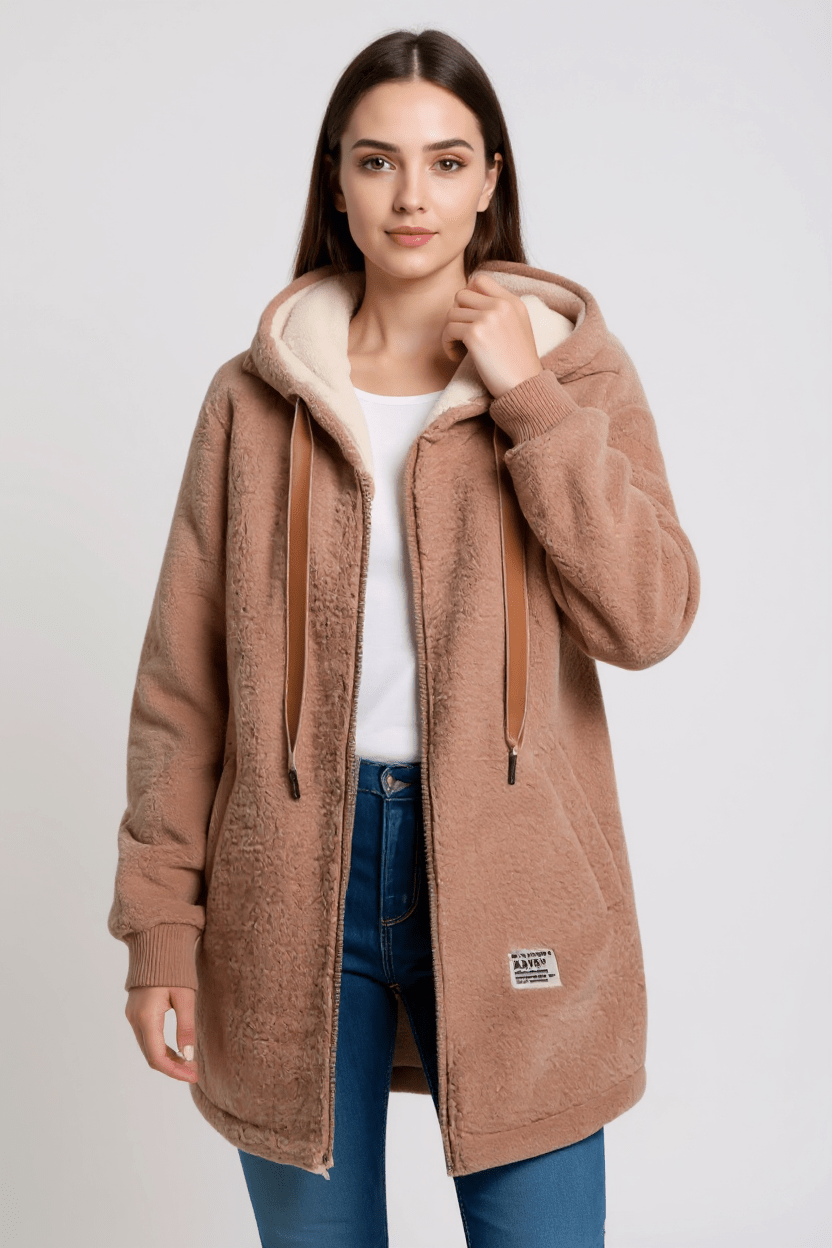 Birgitta™ | Cozy Nordic design fleece jacket