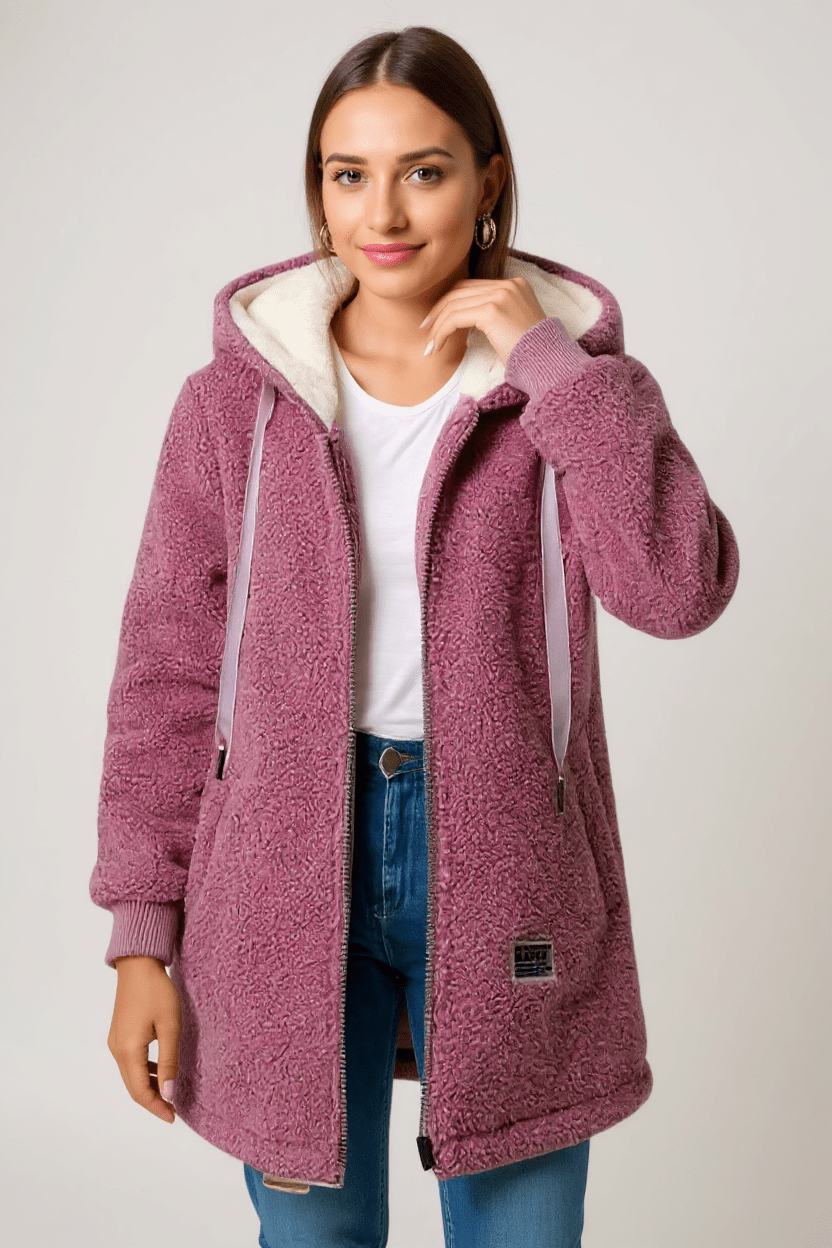 Birgitta™ | Cozy Nordic design fleece jacket