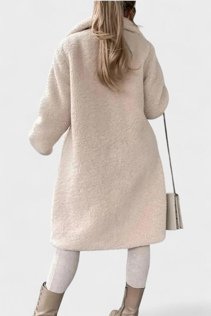 Birgitte™ | Casaco teddy elegante com design luxuoso