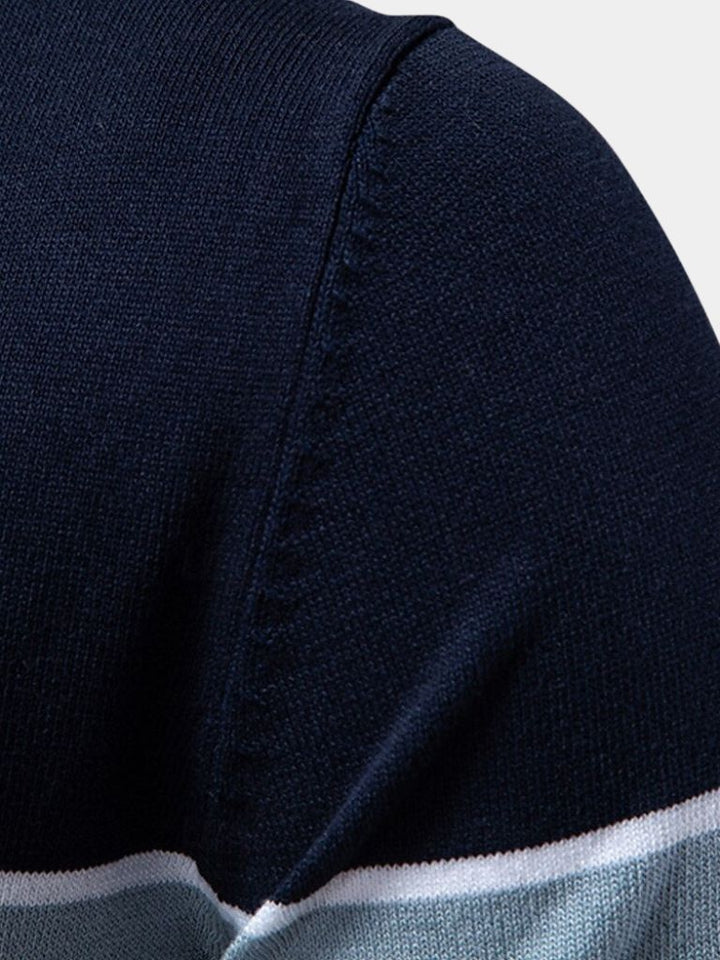 Casper™ | Polo de Veludo Castanho-claro