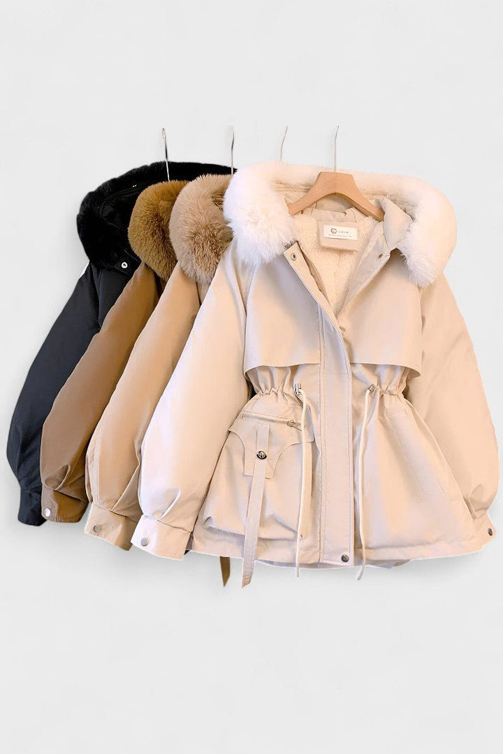 Cecilie™ | Elegant Winter Coat with Luxurious Design