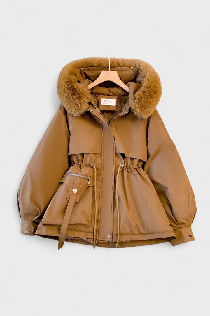 Cecilie™ | Elegant Winter Coat with Luxurious Design