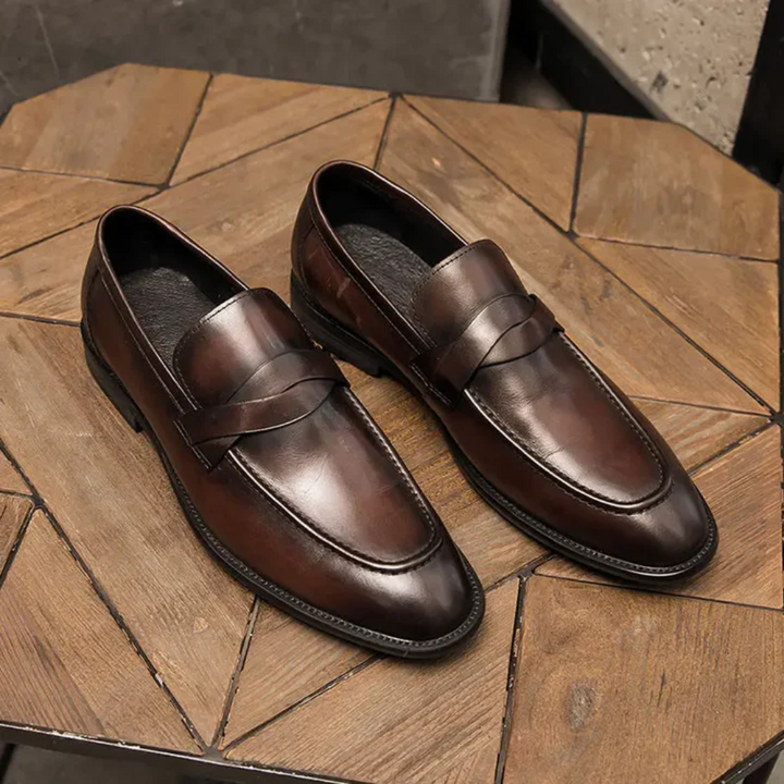 Mocassins de Couro Elegantes