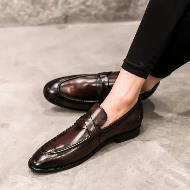 Mocassins de Couro Elegantes