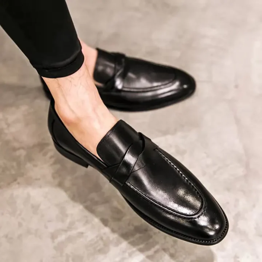 Mocassins de Couro Elegantes